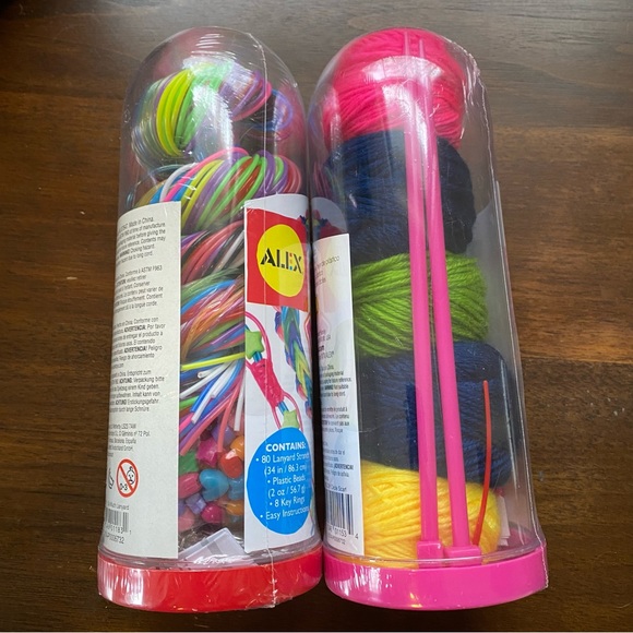 NEW ALEX Craft Kits, So Much Lanyard and Circle Scarf - Picture 2 of 4